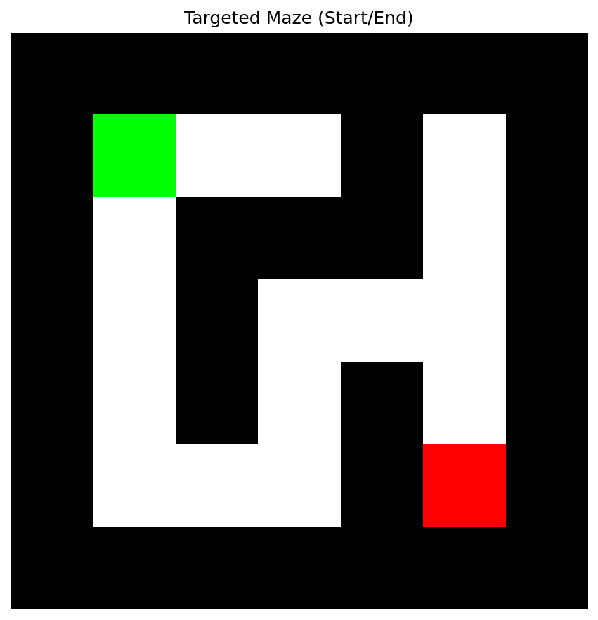 Input image for Maze Solving task.